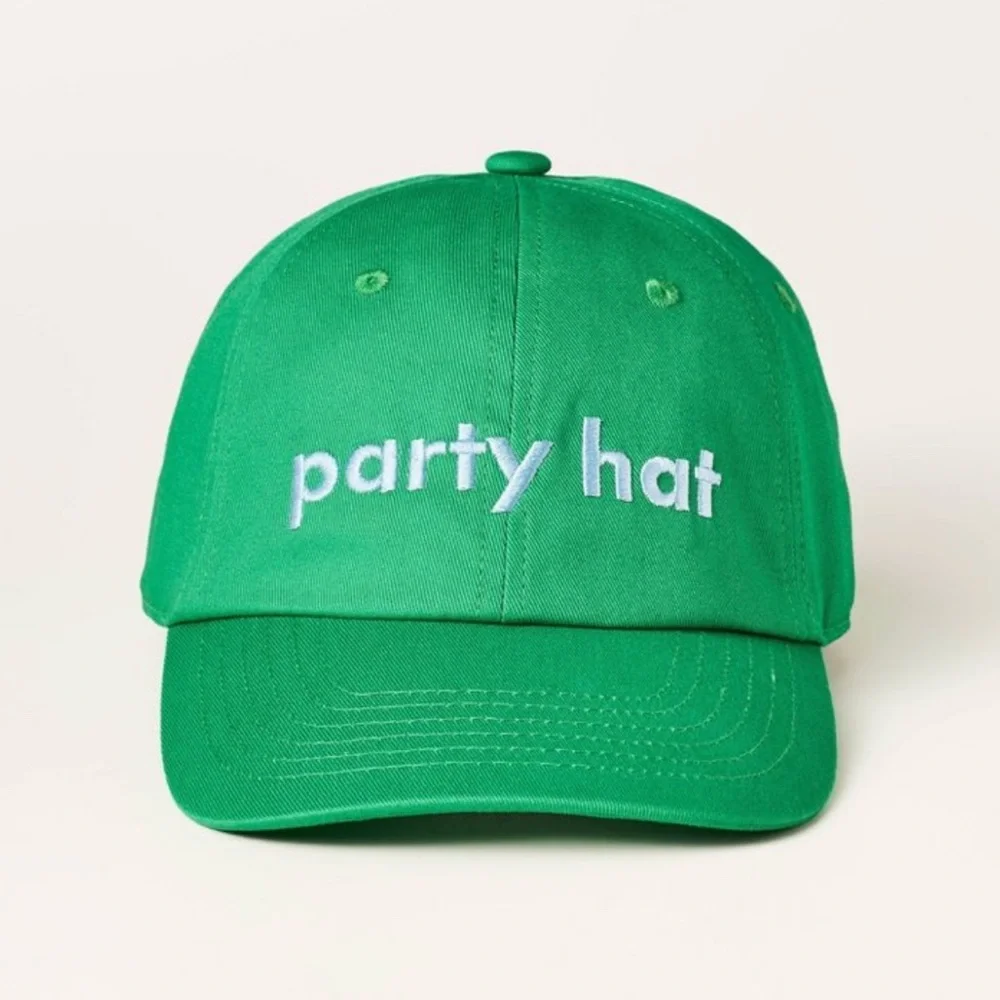 Kate Spade Green Party Hat